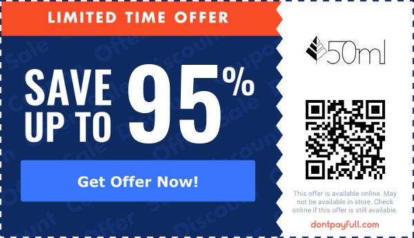 50ml promo code