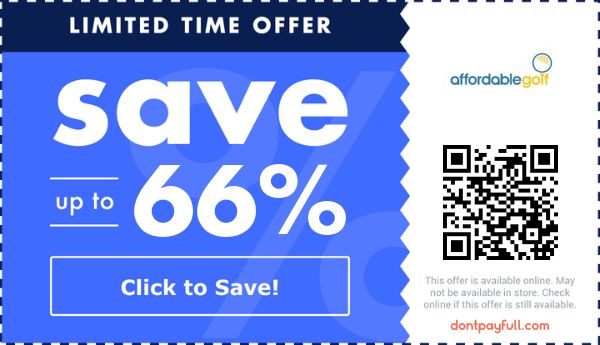 Affordable Golf promo code