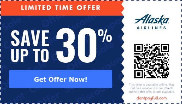 Alaska Promo Code Alaska Airlines Promo Codes - 50% Off Coupon Aug 2026