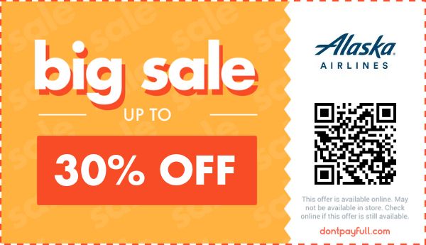 Alaska Promo Code Alaska Airlines Promo Codes - 50% Off Coupon Aug 2026