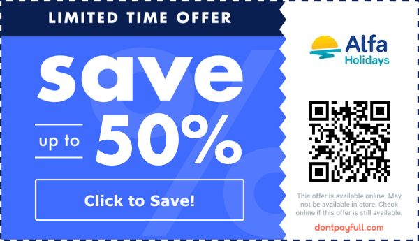 Alfa Travel Promo Codes - £20 Off Discount Code Aug 2026