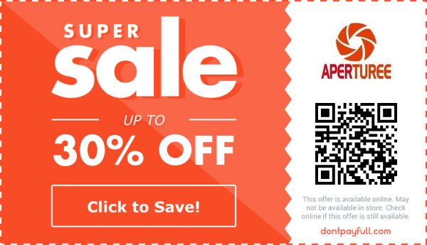 Aperturee Coupons - 30% Off Promo Code 2026