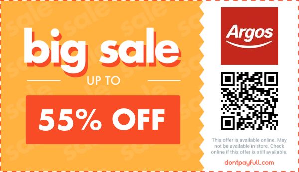 Argos Discount Codes - 50% Off Promo Code July 2026