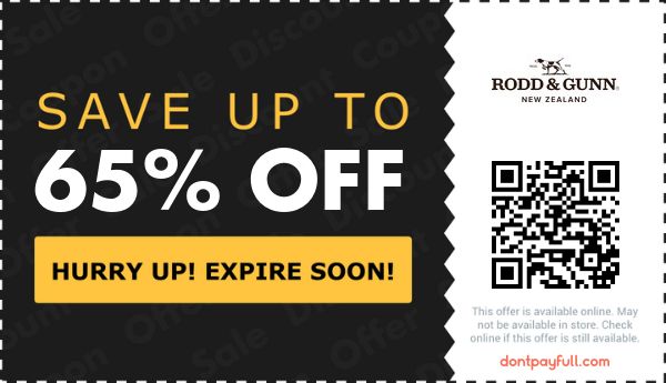 Rodd & Gunn promo code