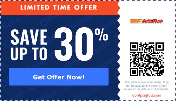 20 Off Autozone Coupons Promo Codes Free Shipping