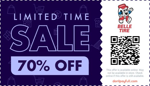 20% Off Belle Tire Coupon, Coupon Codes - July 2025