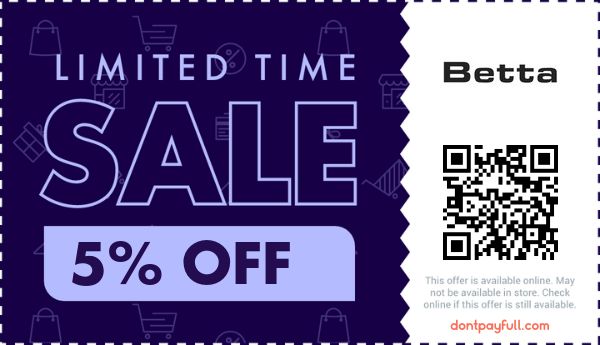 Betta coupon code