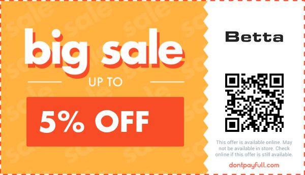 Betta promo code