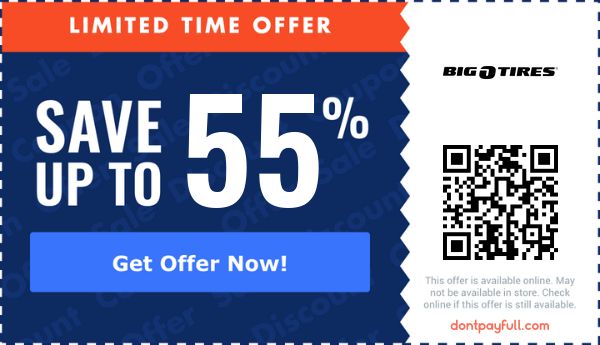 $100 Off Big O Tires COUPON ⇨ (5 ACTIVE) June 2024