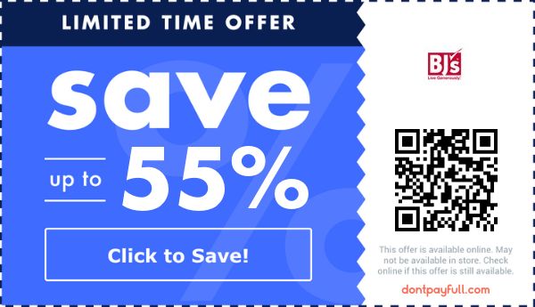 25% Off BJ's Memberships Promo Codes, Coupons &amp; Deals