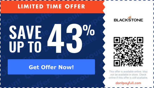 35% Off Blackstone Coupon Code, Promo Codes - Feb 2024