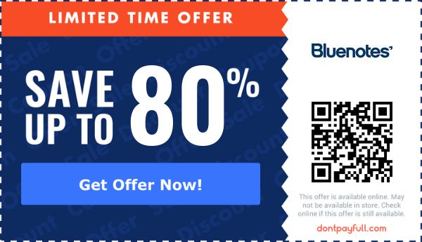 Bluenotes Discount Codes - Get 20% Off in August 2026