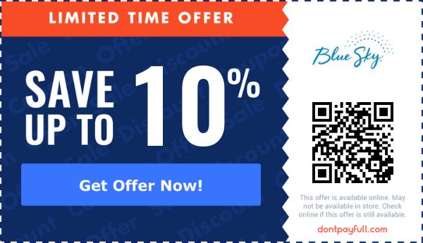 30 Off Blue Sky Discount Code Coupon Codes October 2023