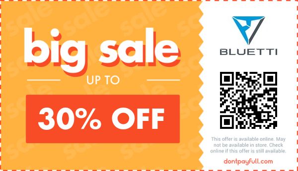 30 Off Bluetti DISCOUNT CODE 17 Active October 2023