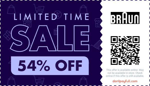 Braun coupon code