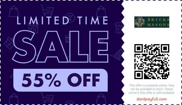 Bricks Masons Coupons - 60% Off Promo Code 2026