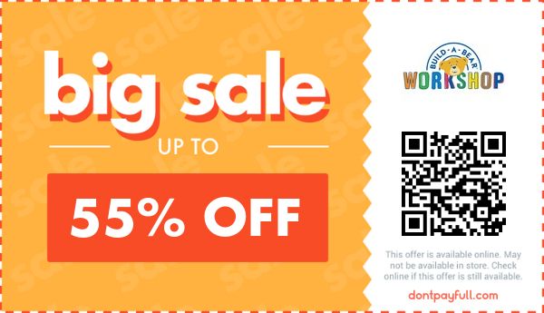 Build-A-Bear Coupons - 30% Off Discount Code Aug 2026