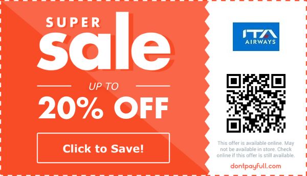 ITA Airways coupon code