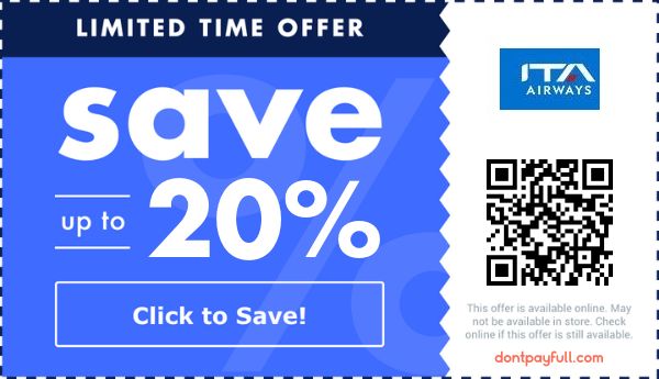 ITA Airways discount deal