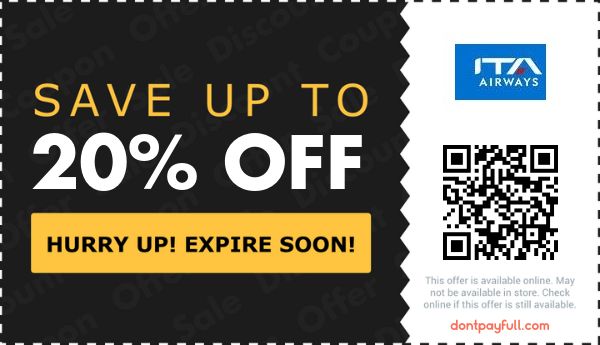 ITA Airways promo code