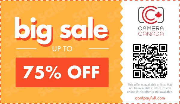 Camera Canada promo code