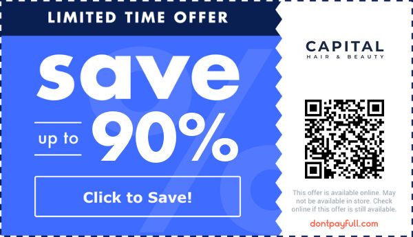 Capital Hair And Beauty Discount Code