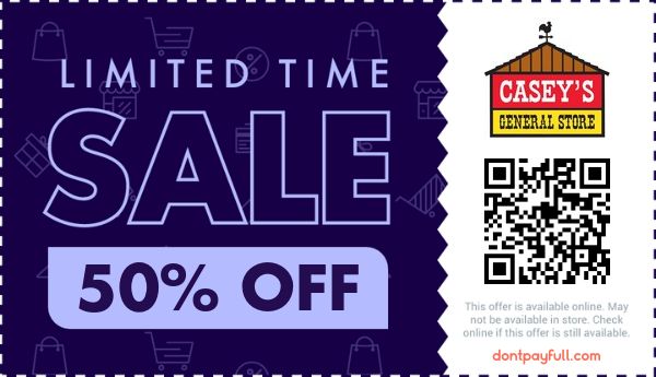 40% Off Casey's Promo Code, Coupon Codes - July 2025