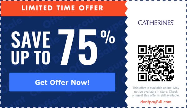 50% Off Catherines Coupon, Promo Codes - July 2025