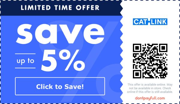 CATLINK promo code