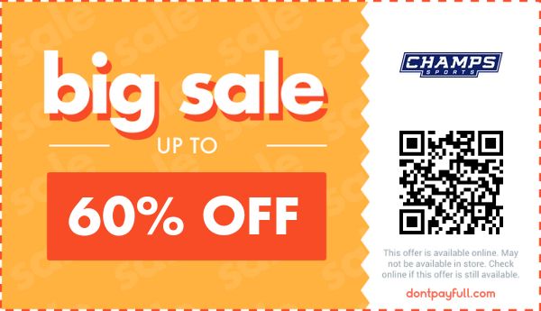 70% Off Champs Sports Coupon, Promo Codes - October 2023