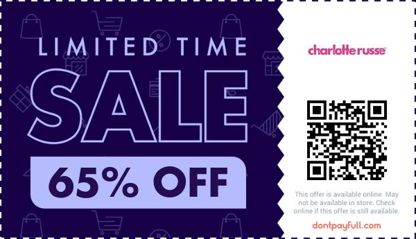80% Off Charlotte Russe Discount Code, Coupons, Aug 2024