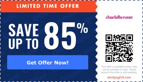 80% Off Charlotte Russe Promo Codes &amp; Coupons - Feb 2023