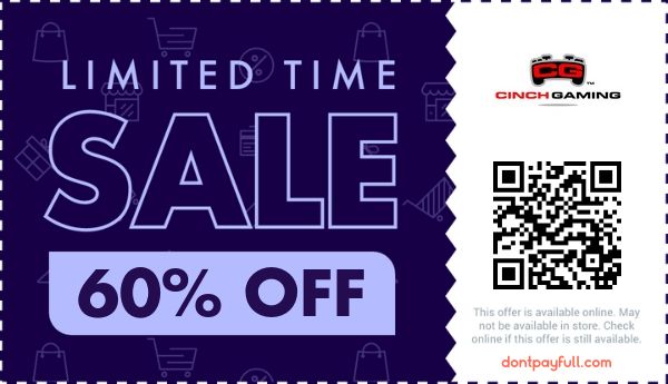 15 Off Cinch Gaming Coupon Promo Code Aug 2021