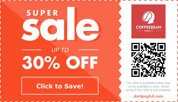 Coffee Bean Direct Coupons 30 Discount Sep 2021