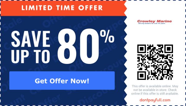80 Off Crowley Marine COUPON CODE September 2023