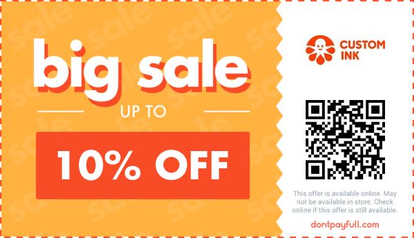 30% Off Custom Ink Coupon Codes, Promo Codes, Mar 2025