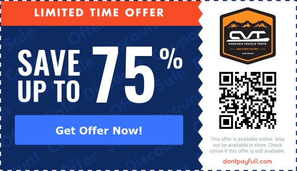 Cascadia Vehicle Tents discount deal