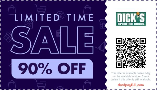 30% Off Dick's Sporting Goods Coupons, Promo Codes