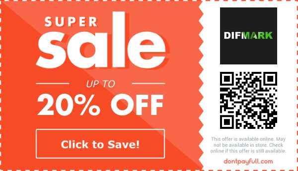 Diff Discount Code Difmark Discount Codes - 20% Off Coupon Code 2026