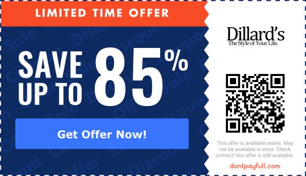 Dillard's Coupons - 50% Off Promo Code May 2026