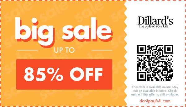 Dillard's Coupons - 50% Off Promo Code May 2026