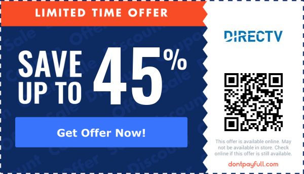 DIRECTV Coupons & Deals - $500 Discount in August 2026
