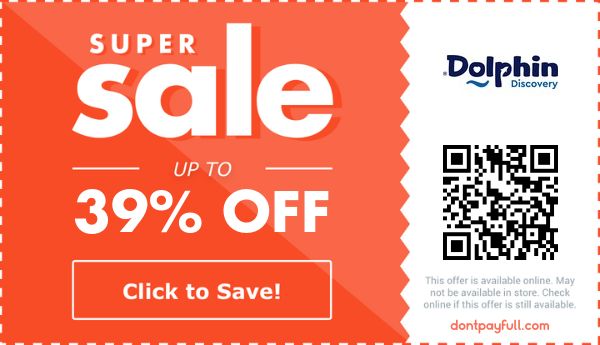 39% Off Dolphin Discovery COUPON (8 ACTIVE) June 2024