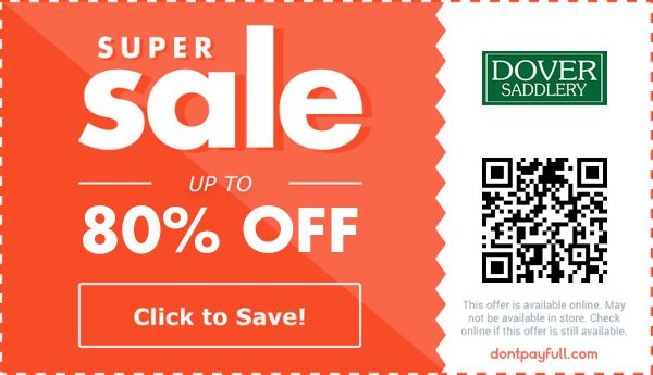 85 Off Dover Saddlery Promo Code Coupons Sep 2023