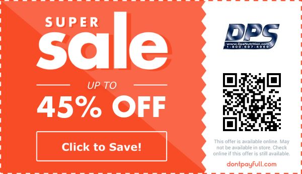 45 Off DPS Nutrition PROMO CODE October 2023