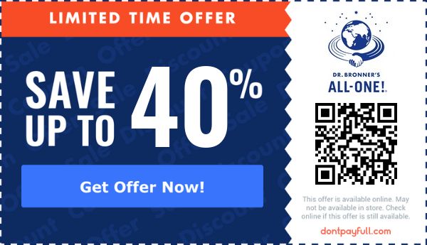 20% Off Dr. Bronner's Coupon, Discount Codes, Jul 2023