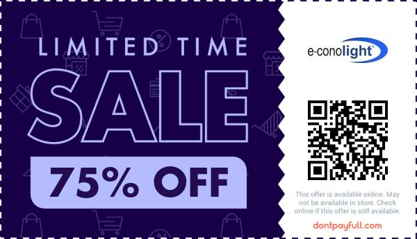 95 Off E Conolight PROMO CODE 28 ACTIVE August 2023