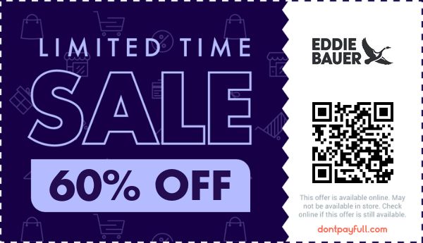 60% Off Eddie Bauer Promo Code, Coupons - July 2025