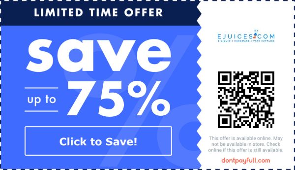 vape juice.com discount code eJuices Coupon Codes Flavors:Summer Peach Ice 50k Foger Bit 35K Fcuking