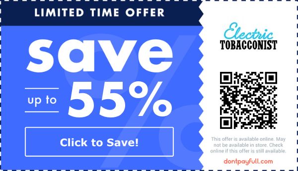 35% Off Electric Tobacconist Voucher Codes June 2026